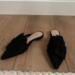 Nordstrom (Schutz) Suede Black Flats